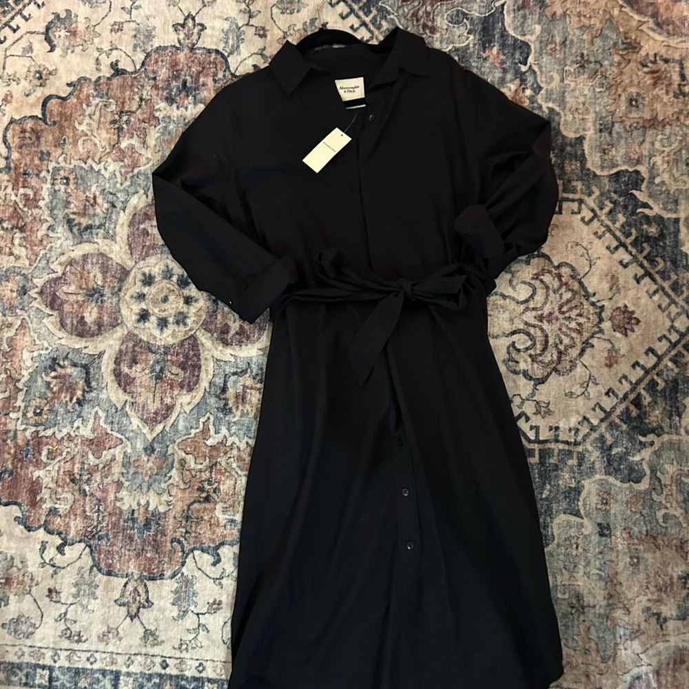 Abercrombie & Fitch Button Down Shirt Dress
